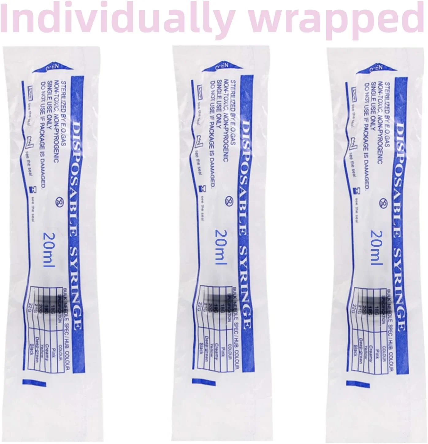 سرنگ پلاستیکی 1 میلی لیتری HaBeuniver H.B - سرنگ بسته بندی شده تکی برای آزمایشگاه های علمی، تغذیه حیوانات خانگی، اپلیکاتور روغن یا چسب (بسته 12 عددی) 20 میلی لیتر DL-20HS 12 سرنگ پلاستیکی 1 میلی لیتری HaBeuniver H.B - سرنگ بسته بندی شده تکی برای آزمایشگاه های علمی، تغذیه حیوانات خانگی، اپلیکاتور روغن یا چسب (بسته 12 عددی) 20 میلی لیتر DL-20HS 12