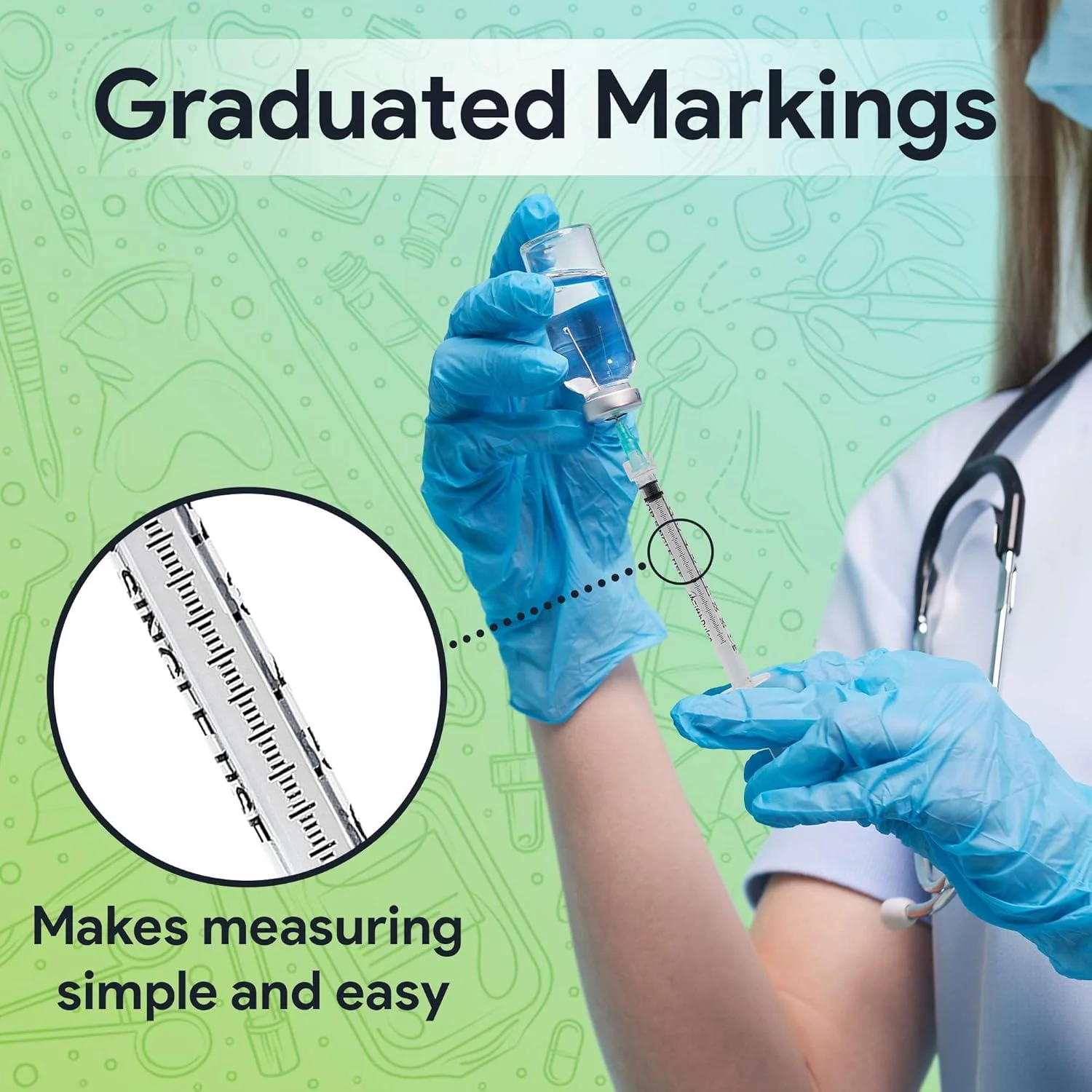 سرنگ 1 میلی لیتری FifthPulse بدون سوزن - بسته 5 عددی سرنگ های یکبار مصرف بسته بندی شده جداگانه - مناسب برای مصارف پزشکی، آزمایشگاه علمی، مصارف خانگی و موارد دیگر - سرنگ های استریل Luer Lock سرنگ 1 میلی لیتری FifthPulse بدون سوزن - بسته 5 عددی سرنگ های یکبار مصرف بسته بندی شده جداگانه - مناسب برای مصارف پزشکی، آزمایشگاه علمی، مصارف خانگی و موارد دیگر - سرنگ های استریل Luer Lock