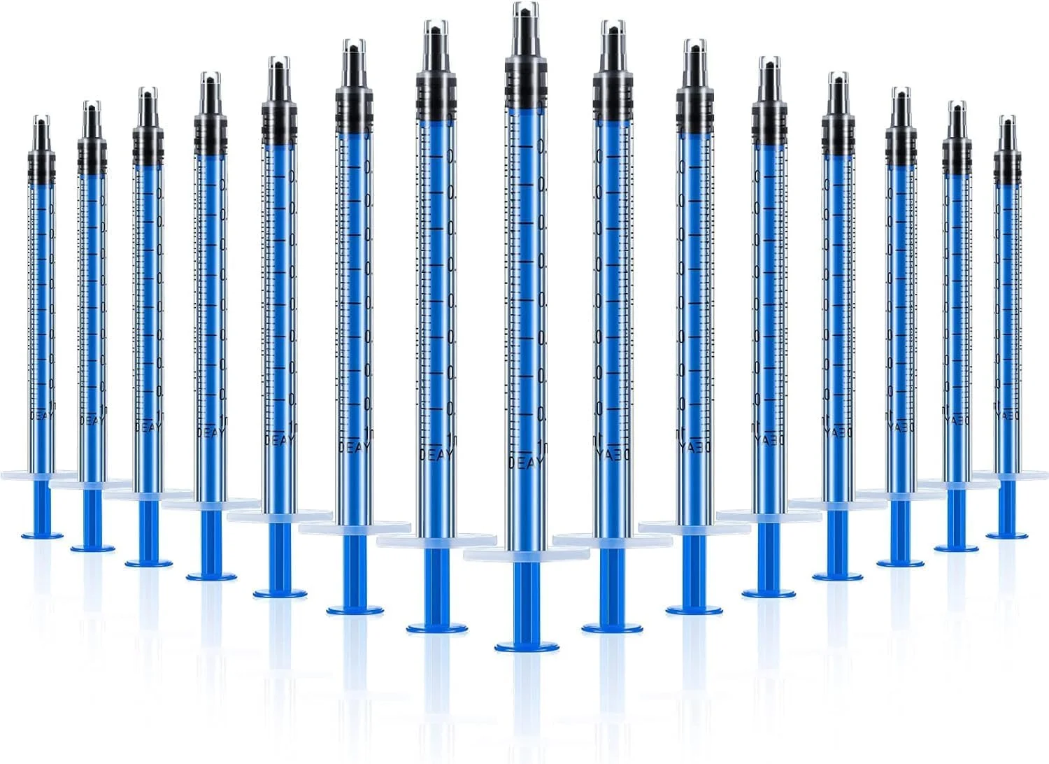 مجموعه ۱۲ عددی سرنگ FUIN با لوله، سرنگ تغذیه حیوانات خانگی، سرنگ مایع پلاستیکی، بدون سوزن برای ژله، هالووین، روز شکرگزاری، کریسمس، مهمانی های فارغ التحصیلی، پرستاران، ۱ میلی لیتر