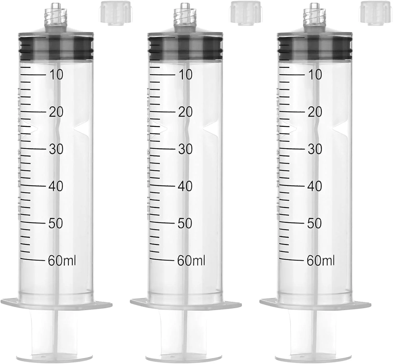 بسته 3 عددی سرنگ پلاستیکی بزرگ 60 میلی لیتری با درپوش، سرنگ های لوئرلاک بدون سوزن، بسته بندی استریل تکی برای پر کردن و اندازه گیری مایعات، آزمایشگاه های علمی، تغذیه حیوانات خانگی بسته 3 عددی سرنگ پلاستیکی بزرگ 60 میلی لیتری با درپوش، سرنگ های لوئرلاک بدون سوزن، بسته بندی استریل تکی برای پر کردن و اندازه گیری مایعات، آزمایشگاه های علمی، تغذیه حیوانات خانگی