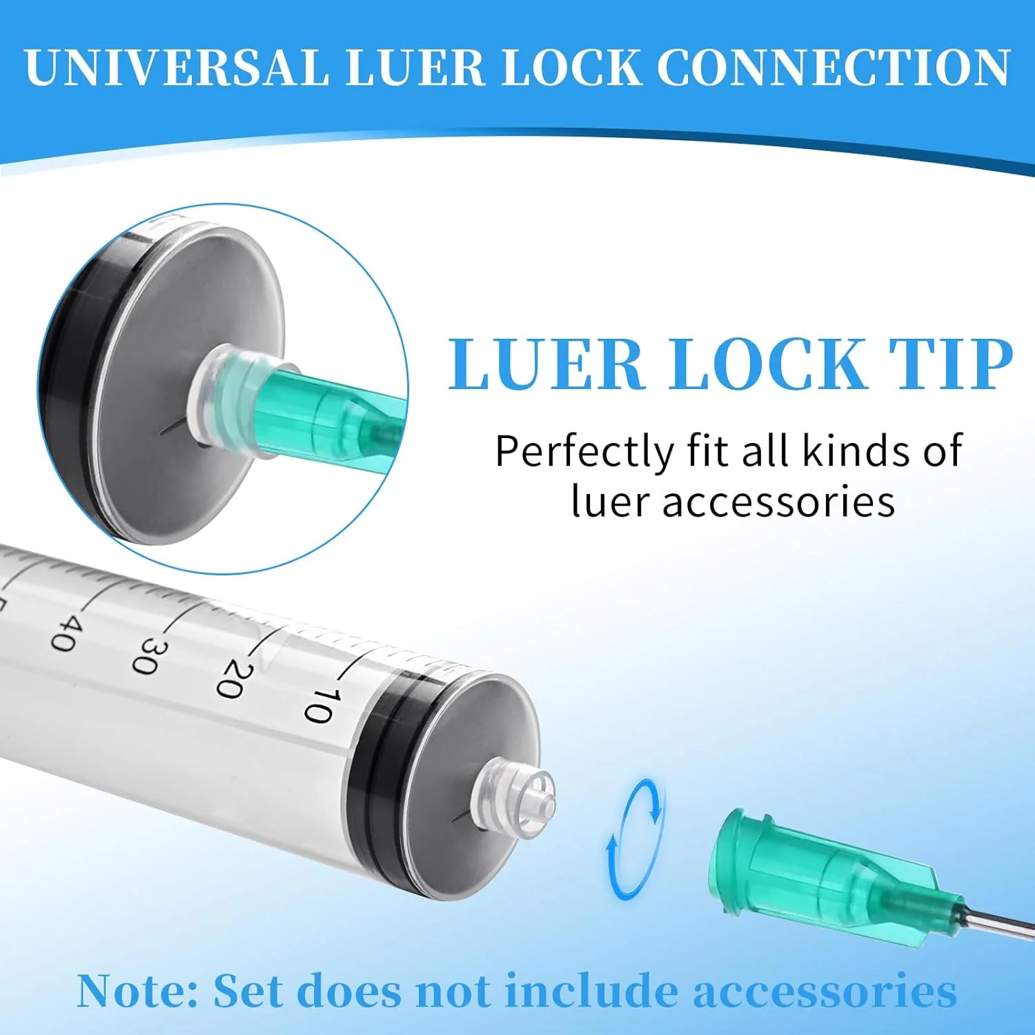 بسته 3 عددی سرنگ پلاستیکی بزرگ 60 میلی لیتری با درپوش، سرنگ های لوئرلاک بدون سوزن، بسته بندی استریل تکی برای پر کردن و اندازه گیری مایعات، آزمایشگاه های علمی، تغذیه حیوانات خانگی بسته 3 عددی سرنگ پلاستیکی بزرگ 60 میلی لیتری با درپوش، سرنگ های لوئرلاک بدون سوزن، بسته بندی استریل تکی برای پر کردن و اندازه گیری مایعات، آزمایشگاه های علمی، تغذیه حیوانات خانگی