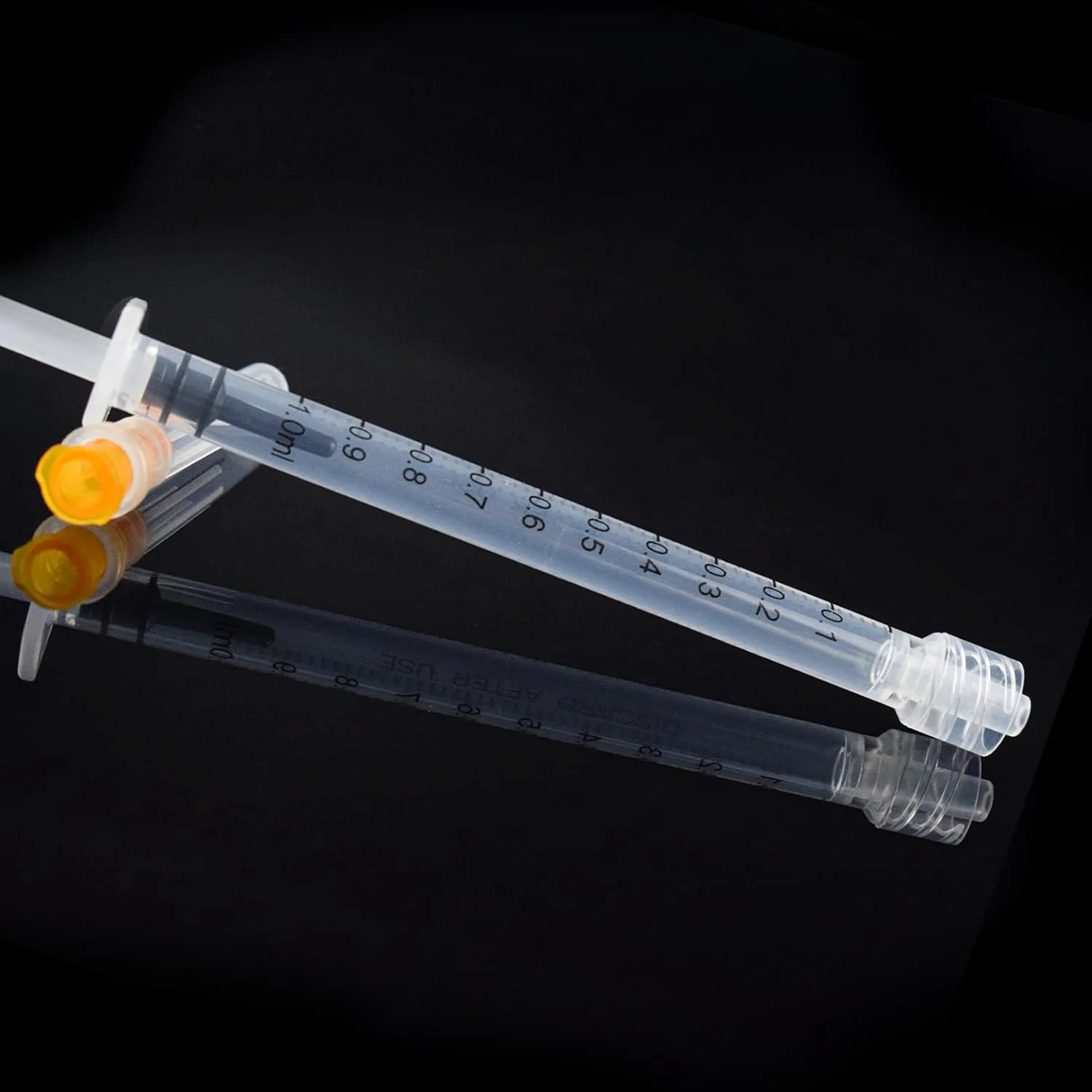 ابزار یکبار مصرف 1 سی سی/میلی لیتر Luer Lock گیج 25، بسته بندی تکی - بسته 100 عددی