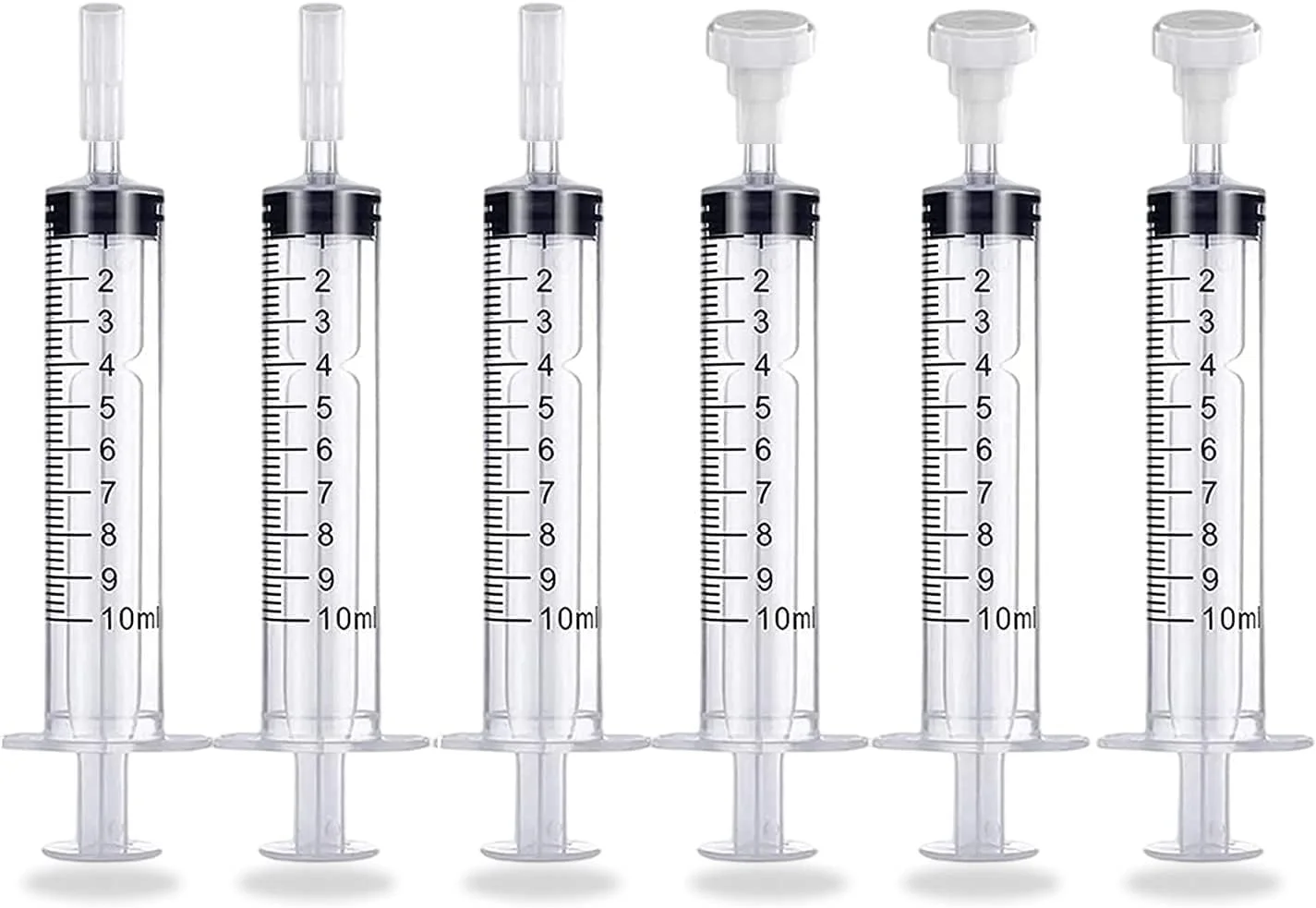 مجموعه 6 عددی سرنگ عطر MUB، 10 میلی لیتری، با قابلیت اندازه گیری، پمپ پخش کننده عطر برای استخراج و پر کردن مجدد عطر، ابزار پر کردن مجدد عطر برای تغذیه حیوانات خانگی، اندازه گیری مایعات، ابزار پر کردن مجدد با 6 آداپتور