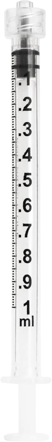 سرنگ 1 میلی لیتری Luer Lock نانوشارپ، استریل، بسته بندی تکی - 100 عدد سرنگ در هر جعبه (بدون سوزن) سرنگ 1 میلی لیتری Luer Lock نانوشارپ، استریل، بسته بندی تکی - 100 عدد سرنگ در هر جعبه (بدون سوزن)
