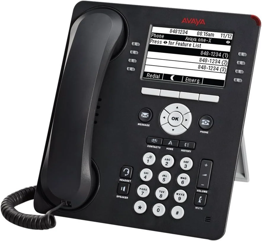 تلفن رومیزی تحت شبکه آوایا مدل 9608 - خاکستری