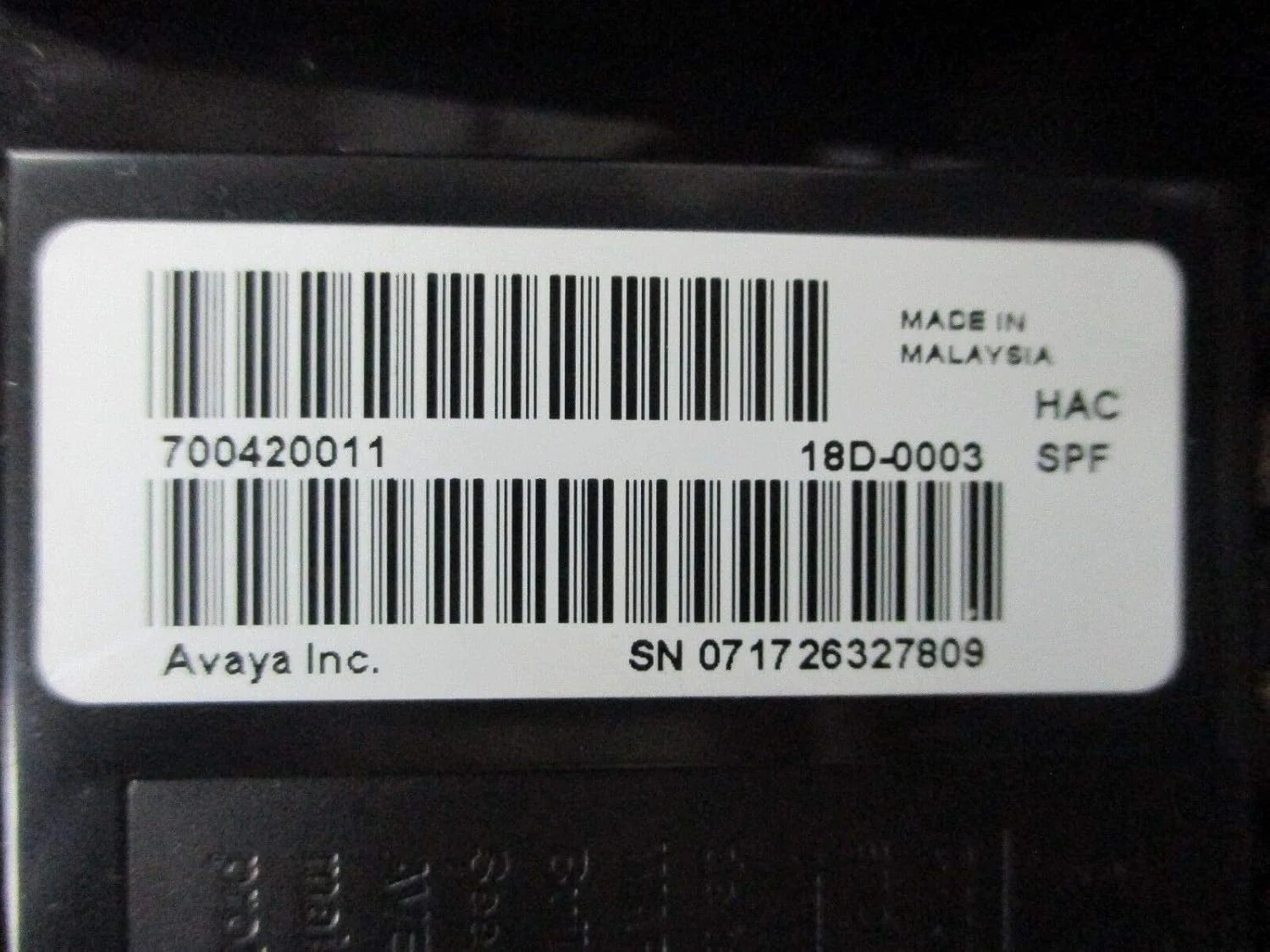 تلفن آوایا مدل Avaya Partner 18D - مشکی تلفن آوایا مدل Avaya Partner 18D - مشکی