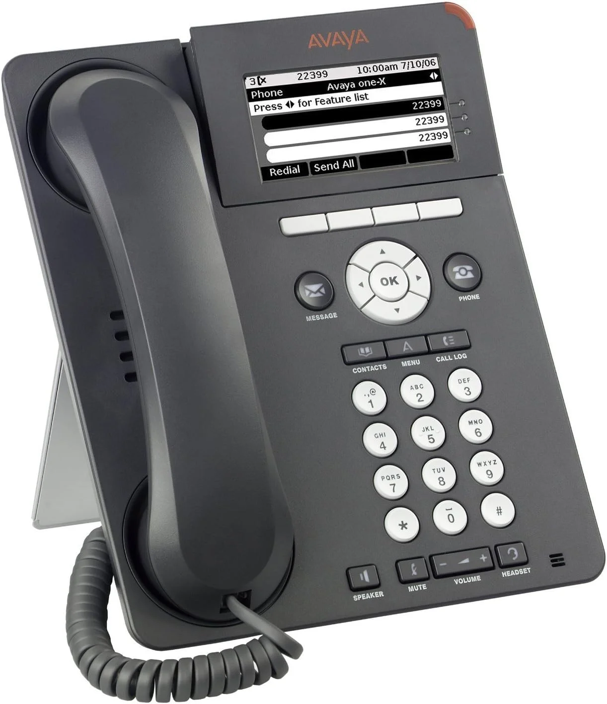 تلفن آی پی آوایا one-X 9620L (خاکستری ذغالی)