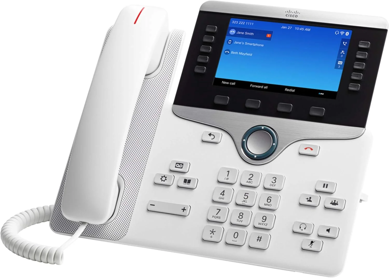 تلفن ویپ سیسکو مدل CP-8861-K9= IP، نیازمند Cisco Communications Manager