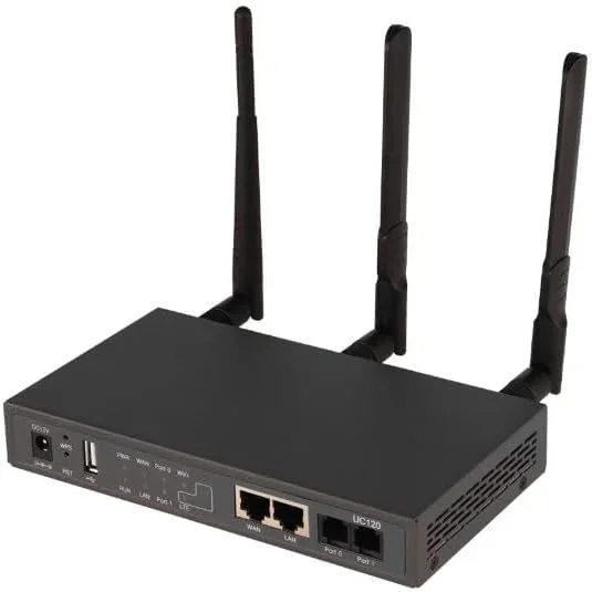 سیستم تلفن ویپ IP PBX دینستار UC120-2O سیستم تلفن ویپ IP PBX دینستار UC120-2O