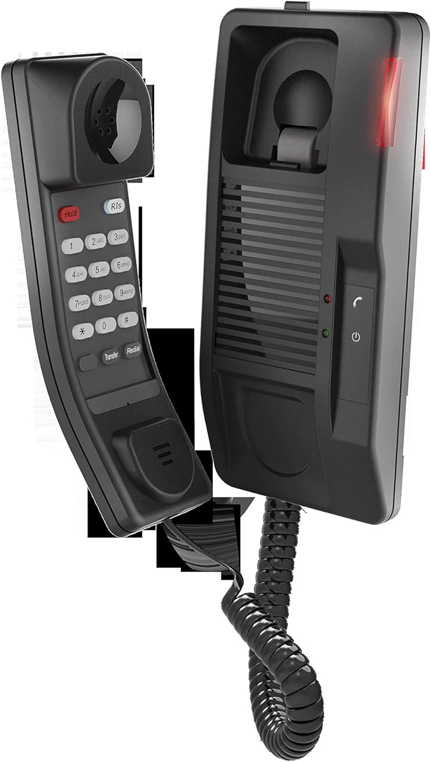 تلفن تحت شبکه فنویل مدل H2S، تلفن هتلی با قابلیت POE، دارای 12 کلید شماره گیری استاندارد، 4 کلید عملکردی، 1 کلید DSS