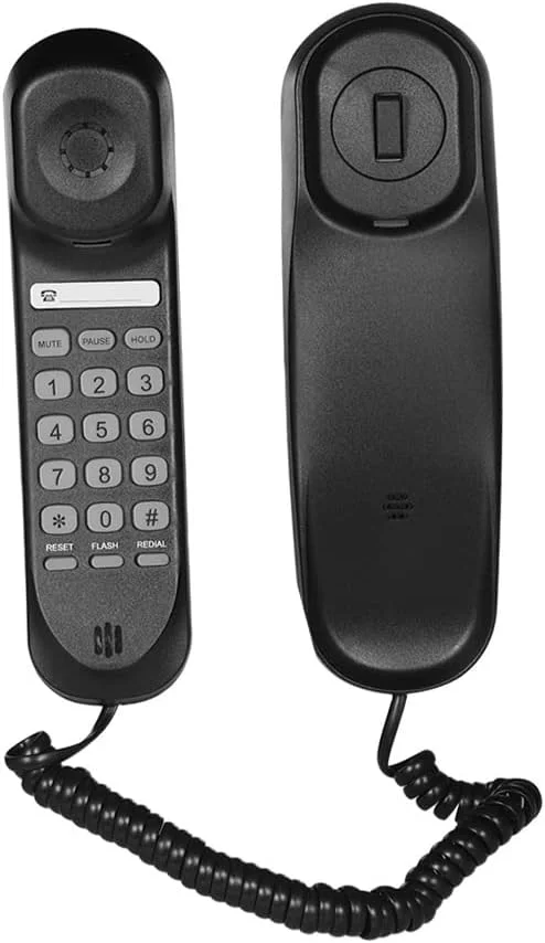 تلفن رومیزی سیمی کوچک رومیزی ertg با قابلیت نصب روی دیوار، پشتیبانی از عملکردهای قطع صدا/مکث/نگه داشتن/بازنشانی/فلاش/شماره گیری مجدد برای منزل، هتل، دفتر، بانک، مرکز تماس تلفن رومیزی سیمی کوچک رومیزی ertg با قابلیت نصب روی دیوار، پشتیبانی از عملکردهای قطع صدا/مکث/نگه داشتن/بازنشانی/فلاش/شماره گیری مجدد برای منزل، هتل، دفتر، بانک، مرکز تماس