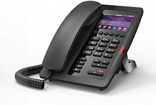 تلفن ثابت هتلی تحت شبکه Fanvil H5 با صفحه نمایش رنگی 3.5 اینچی و پورت شارژ USB