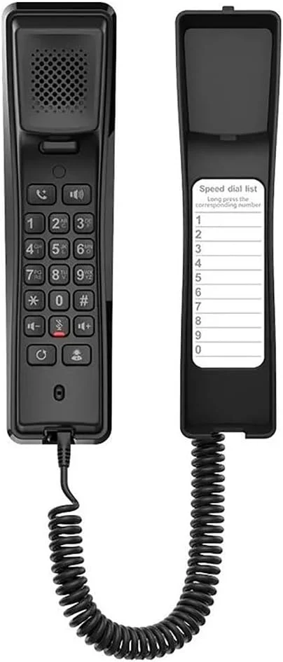 تلفن تحت شبکه فنویل مدل H2U V2 مشکی 2 خط