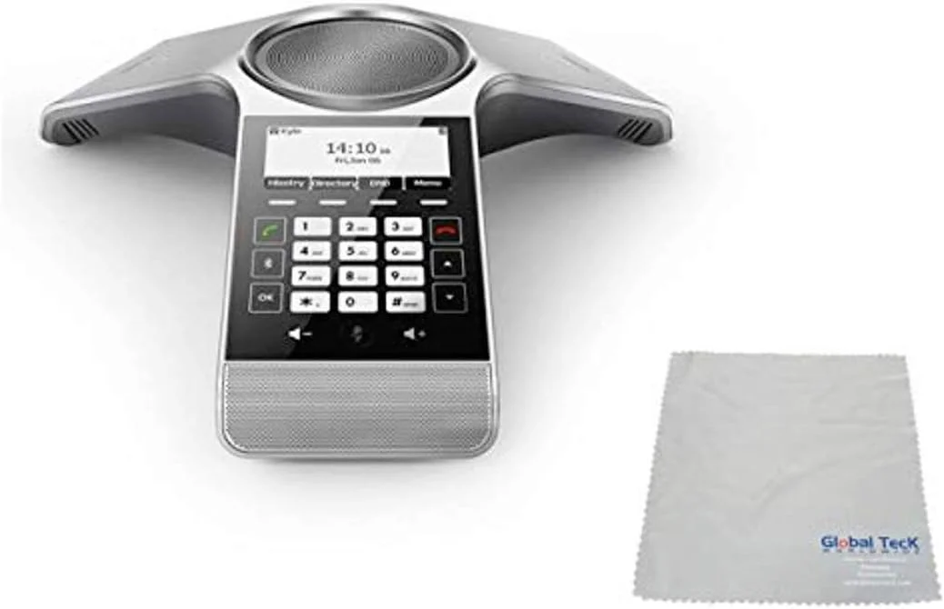 بسته گلوبال تک شامل تلفن کنفرانس Yealink CP920 Optima HD IP و پارچه میکروفایبر