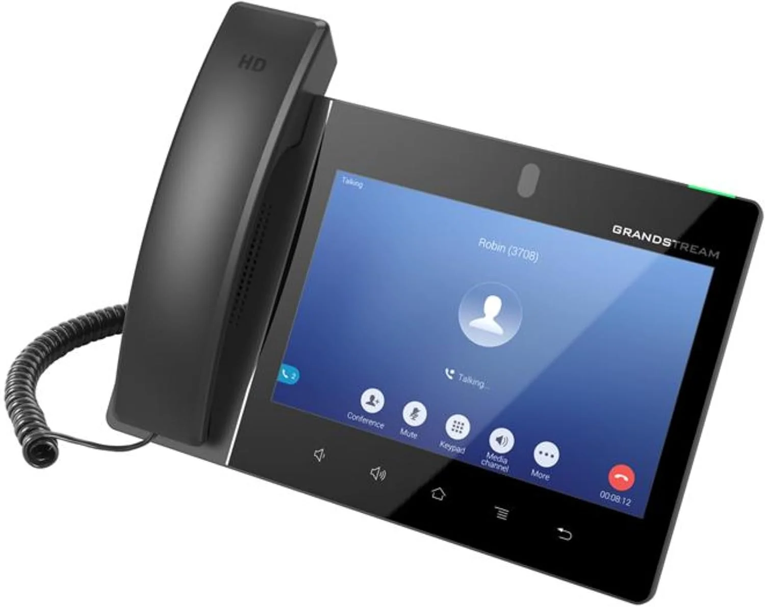 تلفن تصویری هوشمند پیشرفته گرنداستریم GXV3480 برای اندروید، مشکی تلفن تصویری هوشمند پیشرفته گرنداستریم GXV3480 برای اندروید، مشکی