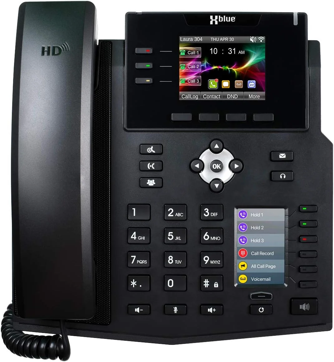 مجموعه سیستم XBLUE QB با 4 تلفن IP7g IP شامل اپراتور خودکار، پست صوتی، تلفن همراه و داخلی تلفن راه دور و ضبط تماس مجموعه سیستم XBLUE QB با 4 تلفن IP7g IP شامل اپراتور خودکار، پست صوتی، تلفن همراه و داخلی تلفن راه دور و ضبط تماس