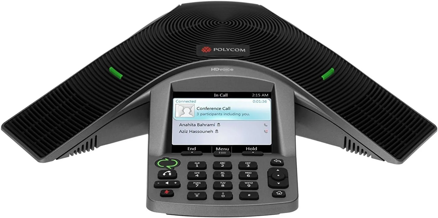 تلفن کنفرانس تحت شبکه Polycom CX3000 برای Microsoft Lync