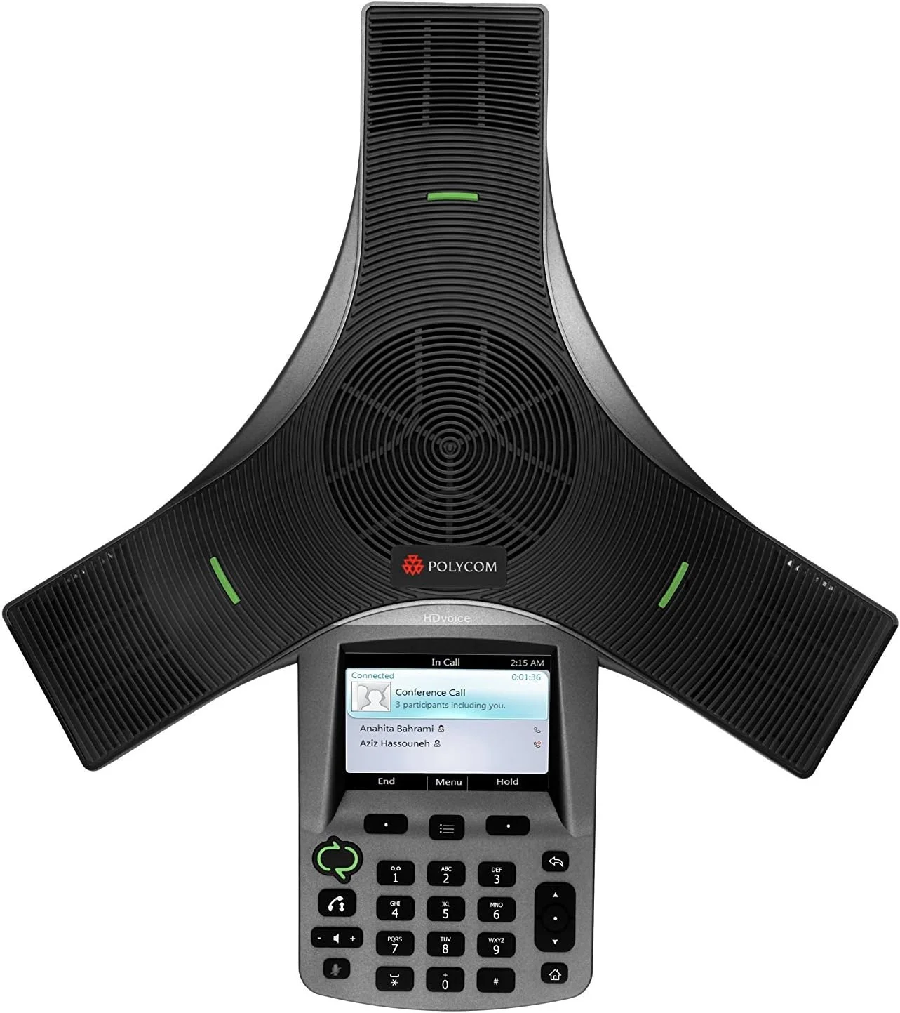 تلفن کنفرانس تحت شبکه Polycom CX3000 برای Microsoft Lync