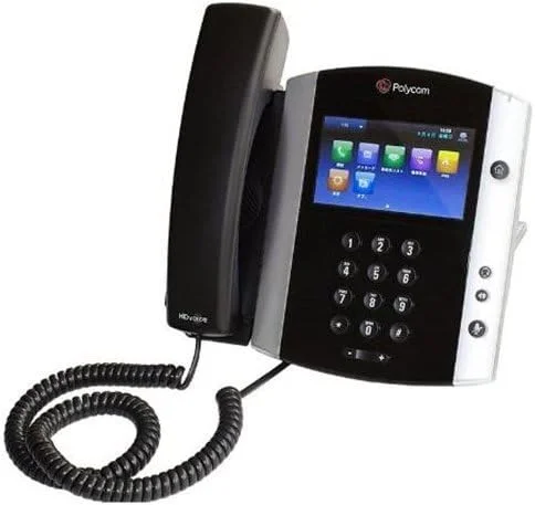 تلفن ویپ پلی‌کام VVX 600 با قابلیت PoE (2200-44600-025)