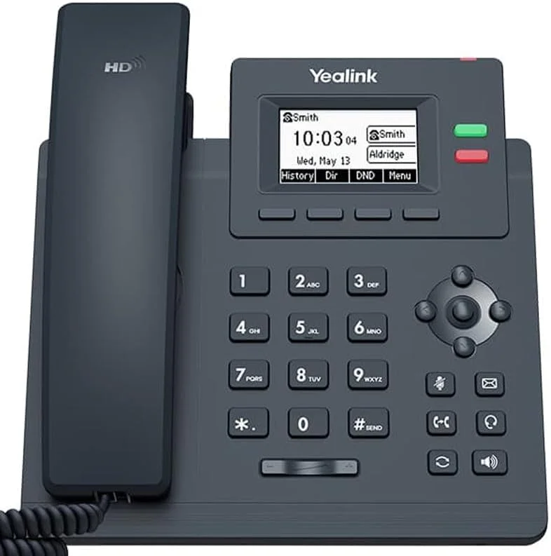 تلفن تحت شبکه کلاسیک Sip-T31W، مشکی تلفن تحت شبکه کلاسیک Sip-T31W، مشکی