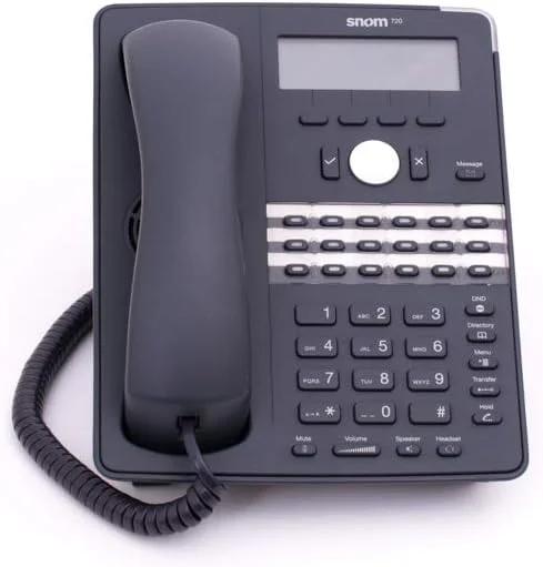 تلفن تحت شبکه اسنوم 720 (عملکرد هندزفری، تلفن سیستمی، تلفن IP) (بازسازی شده تایید شده) بسته 2 عددی
