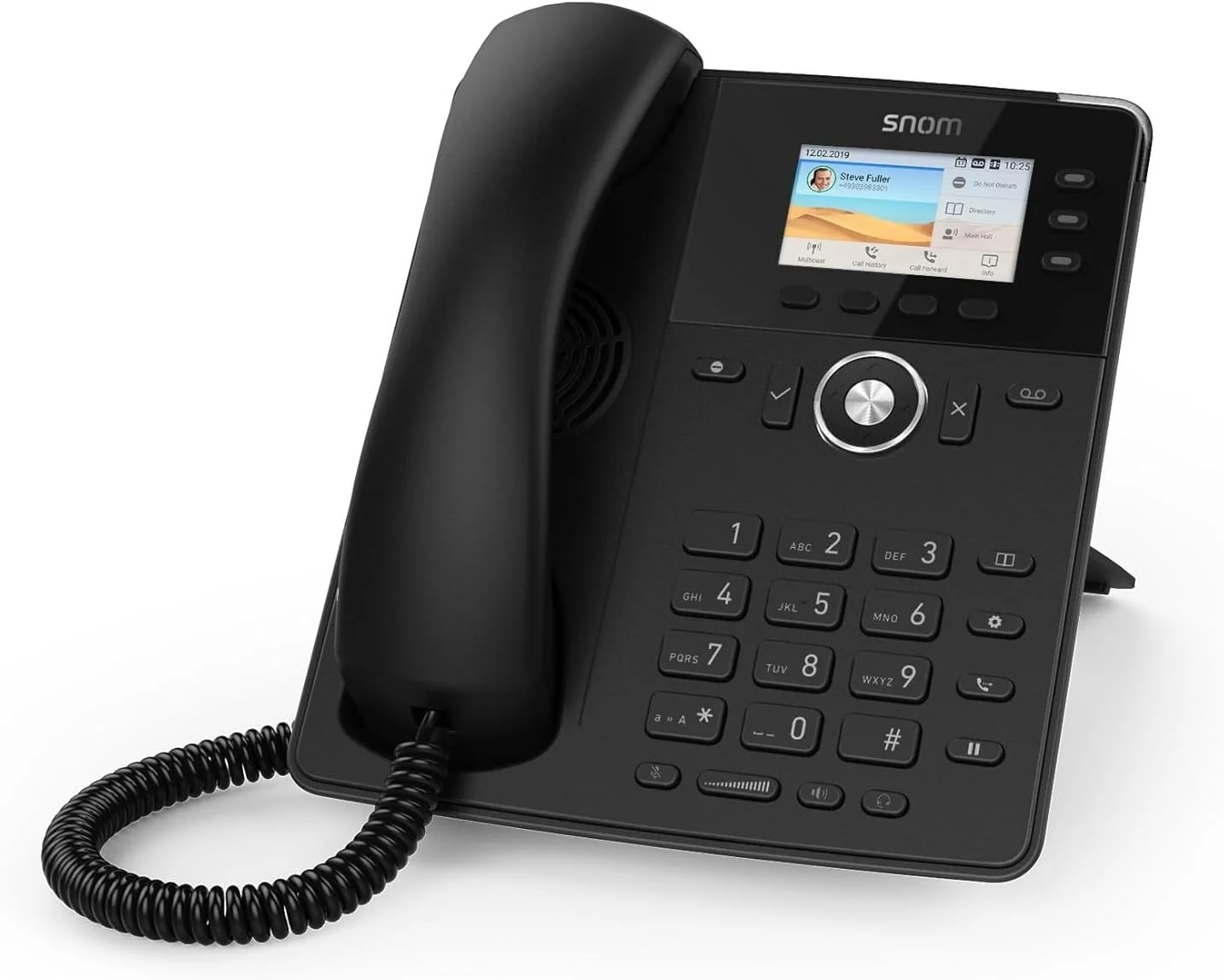 تلفن تحت شبکه اسنوم مدل D717 با صفحه نمایش 3.2 اینچی LCD و پشتیبانی از 4 حساب SIP تلفن تحت شبکه اسنوم مدل D717 با صفحه نمایش 3.2 اینچی LCD و پشتیبانی از 4 حساب SIP