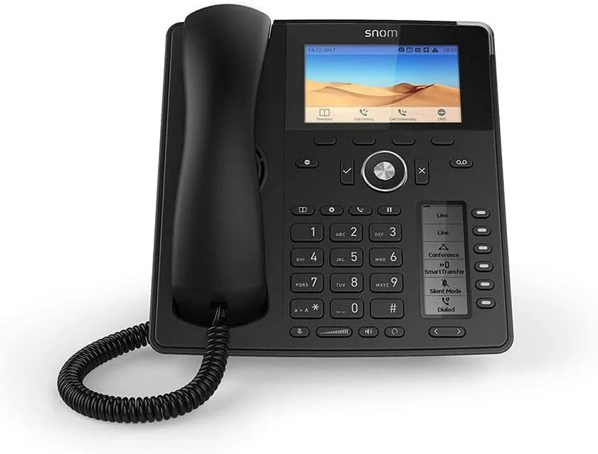 تلفن تحت شبکه اسنوم مدل D785 مشکی با ۱۲ خط و صفحه نمایش TFT تلفن تحت شبکه اسنوم مدل D785 مشکی با ۱۲ خط و صفحه نمایش TFT