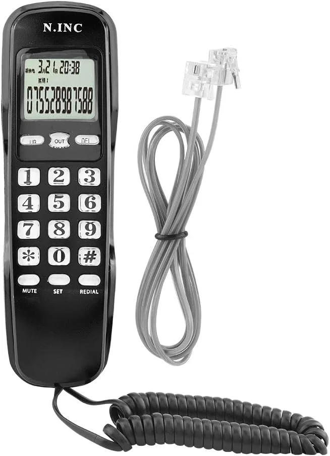 تلفن رومیزی مدل Mini Caller ID تلفن رومیزی مدل Mini Caller ID