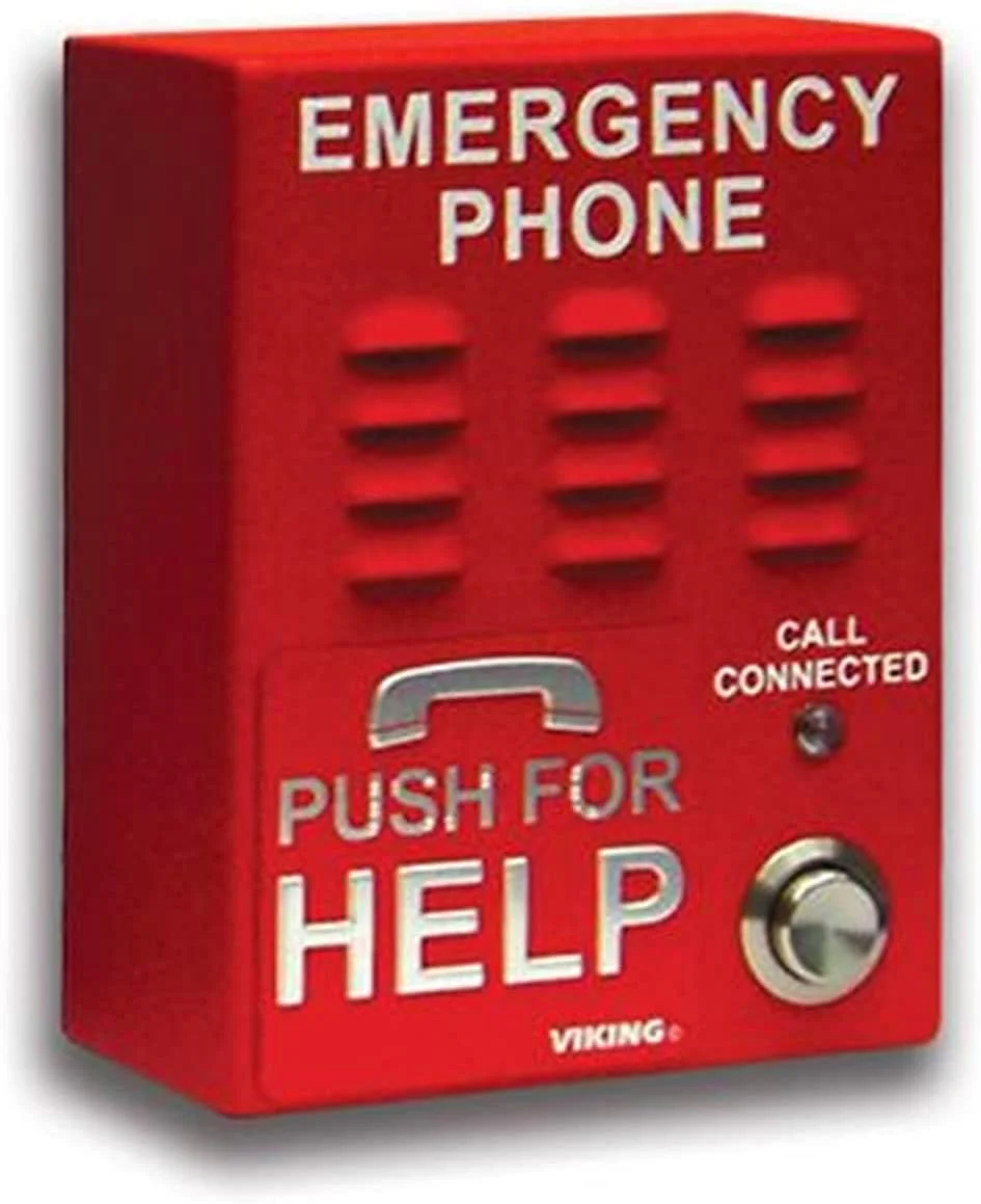 تلفن اضطراری بدون هندزفری تحت شبکه Viking Electronics VK-E-1600-IP