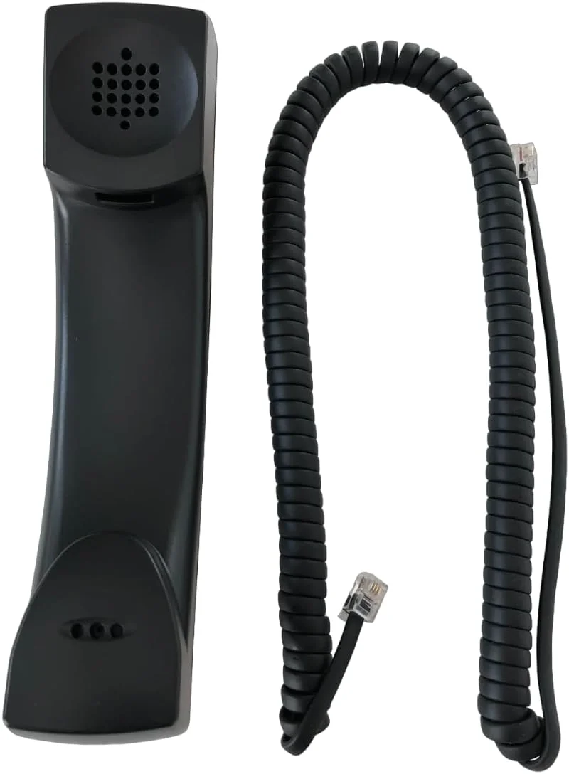 گوشی تلفن ویپ با کیفیت صدای HD به همراه سیم فنری برای تلفن های تحت شبکه پلی کام سری VVX مدل های 300 301 310 311 400 401 410 411 500 501 600 601 1500 - مشکی (لطفا توضیحات کامل را در زیر مشاهده کنید) گوشی تلفن ویپ با کیفیت صدای HD به همراه سیم فنری برای تلفن های تحت شبکه پلی کام سری VVX مدل های 300 301 310 311 400 401 410 411 500 501 600 601 1500 - مشکی (لطفا توضیحات کامل را در زیر مشاهده کنید)