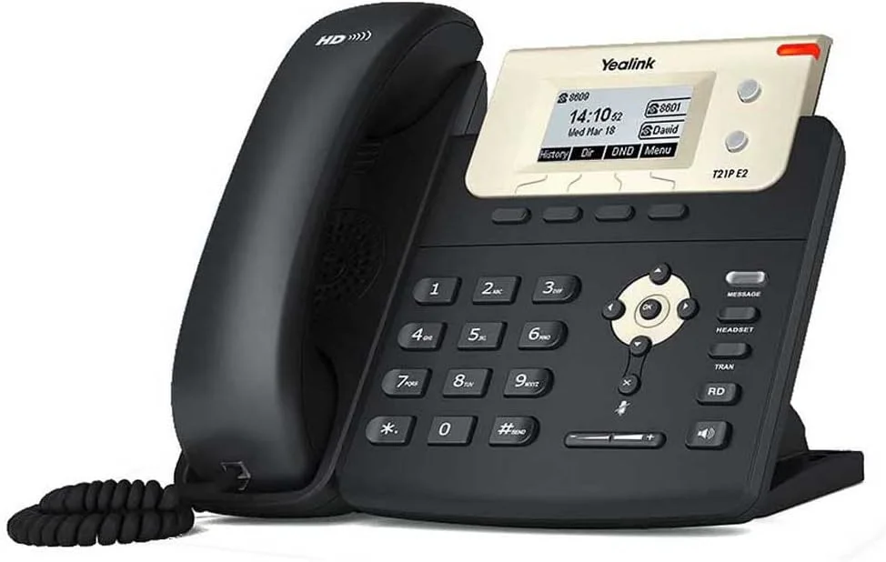 تلفن تحت شبکه یالینک مدل SIP-T21P E2