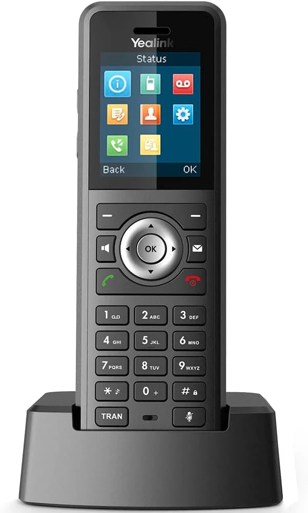 تلفن IP یالینک W79P مشکی 20 خط TFT Wi-Fi تلفن IP یالینک W79P مشکی 20 خط TFT Wi-Fi