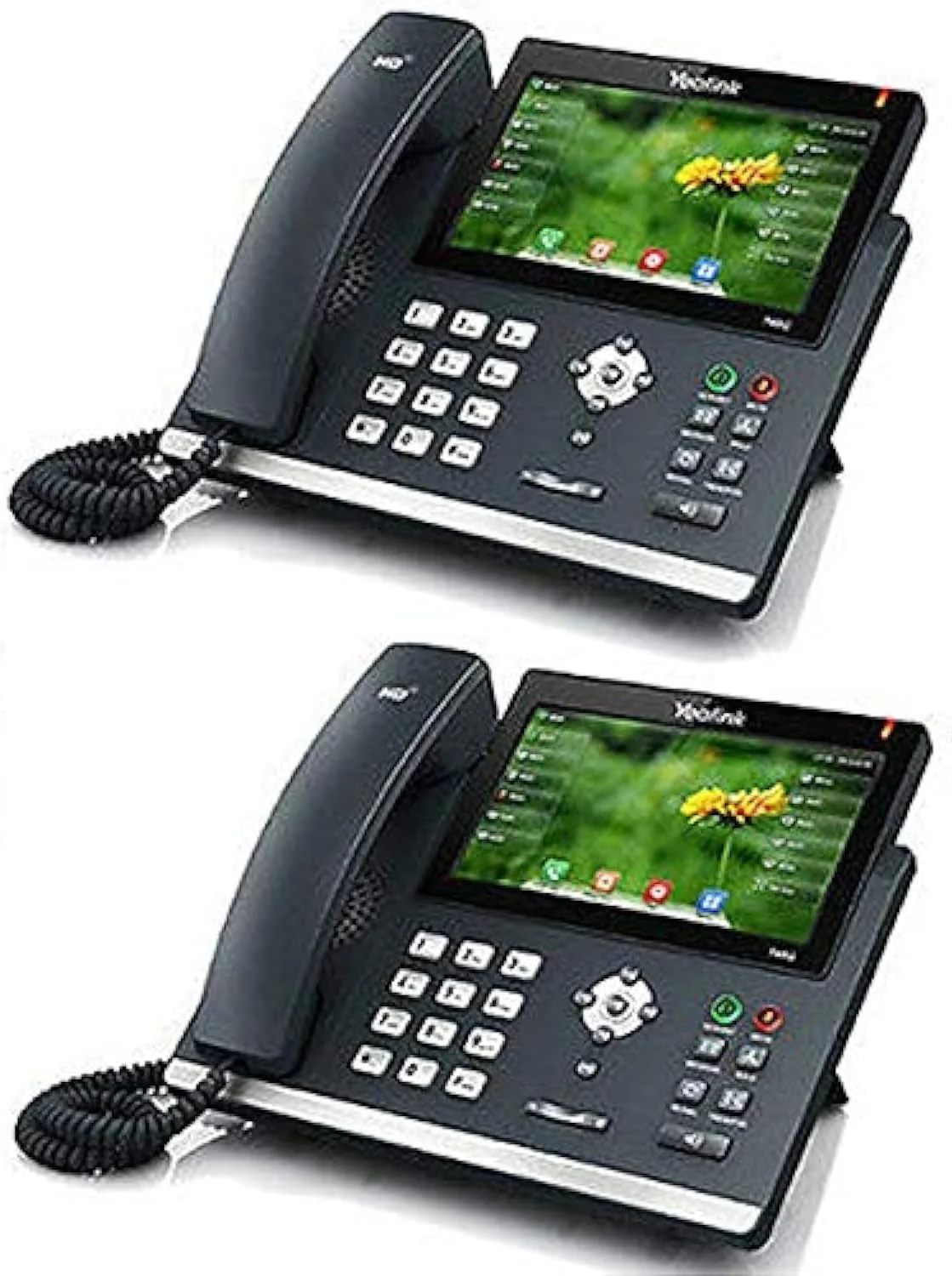 تلفن تحت شبکه یالینک مدل SIP-T48S بسته 2 عددی، 16 اکانت SIP، صدای HD و پشتیبانی از PoE