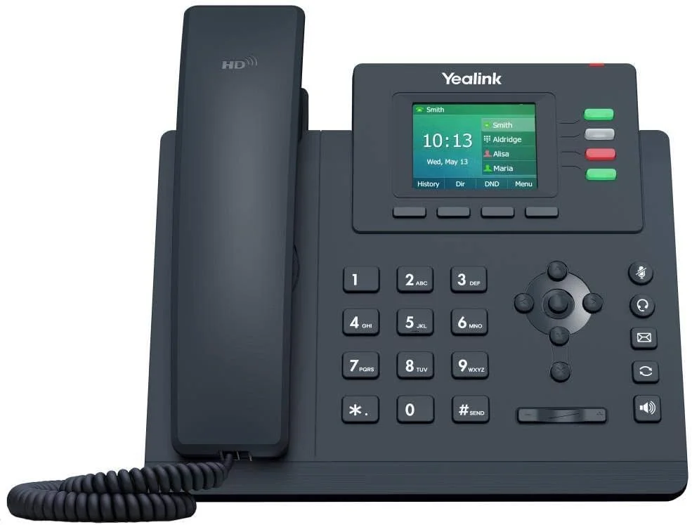 تلفن تحت شبکه یالینک مدل SIPT33G خاکستری 4 خط LED تلفن تحت شبکه یالینک مدل SIPT33G خاکستری 4 خط LED