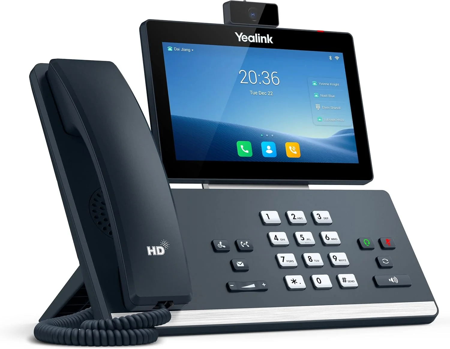 تلفن تحت شبکه یالینک SIP-T58W با دوربین