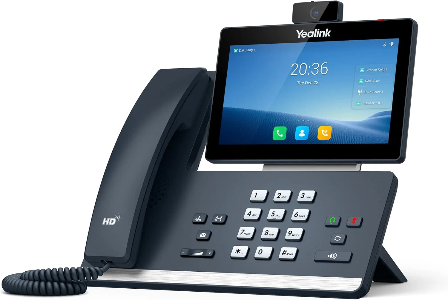 تلفن تحت شبکه یالینک SIP-T58W با دوربین