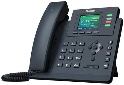 تلفن تحت شبکه یالینک T33G - شامل آداپتور برق - قابل استفاده با هر ارائه دهنده VoIP