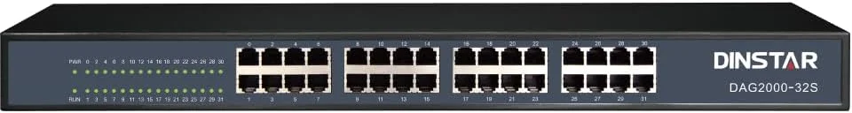 دروازه ویپ آنالوگ ۳۲ پورت FXS دینستار مدل DAG2000-32S
