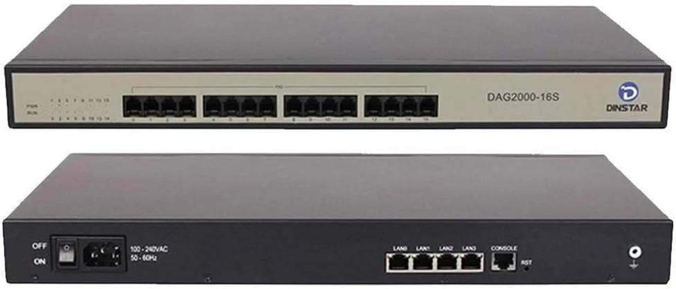 دروازه ویپ آنالوگ 16 پورت FXS دینستار DAG2000-16S