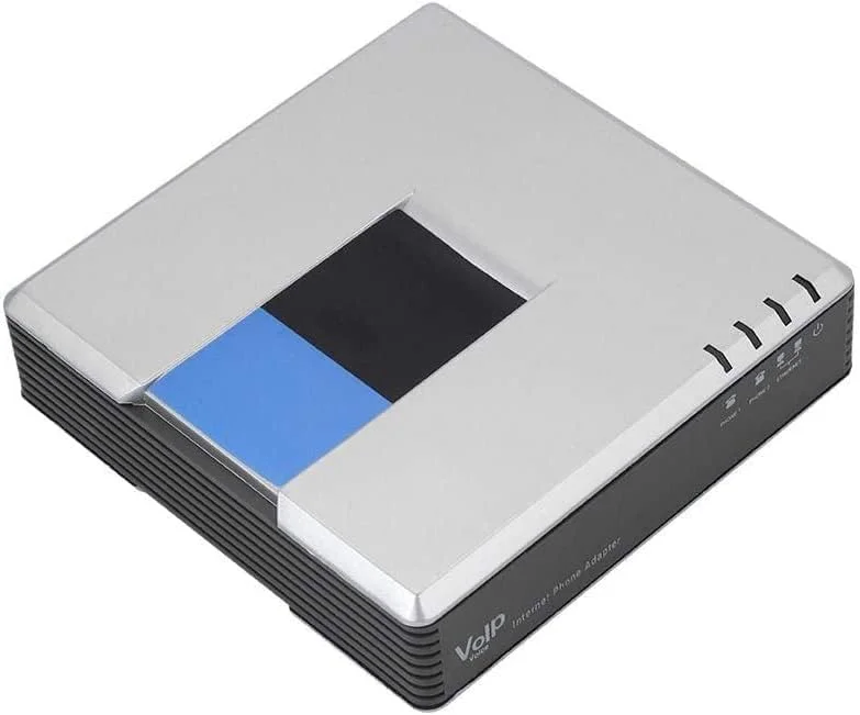 دروازه ویپ دو پورت پروتکل SIP V2 آداپتور تلفن اینترنتی فکس با کابل RJ 45 دروازه ویپ دو پورت پروتکل SIP V2 آداپتور تلفن اینترنتی فکس با کابل RJ 45