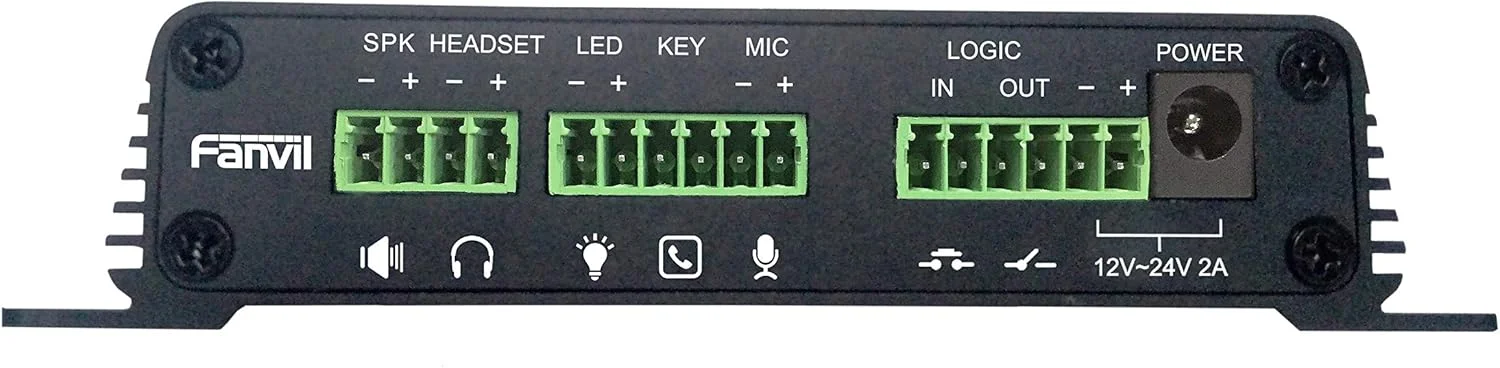 درگاه پیجینگ و اینترکام ویدیویی Fanvil SIP PA2 درگاه پیجینگ و اینترکام ویدیویی Fanvil SIP PA2