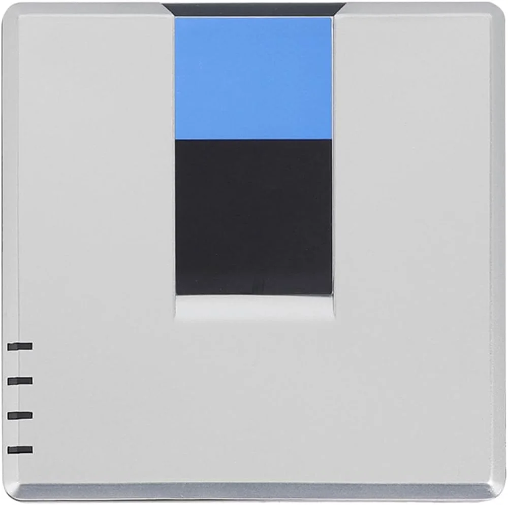 Keenso آداپتور تلفن اینترنتی VoIP با 2 پورت، کابل SIP RJ45 برای PAP2T به همراه دفترچه راهنما - برای تماس های بین المللی (دوشاخه GB) Keenso آداپتور تلفن اینترنتی VoIP با 2 پورت، کابل SIP RJ45 برای PAP2T به همراه دفترچه راهنما - برای تماس های بین المللی (دوشاخه GB)