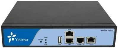 دروازه ویپ یستار NeoGate TE100 (E1/T1/J1، 30 تماس همزمان، آبی)