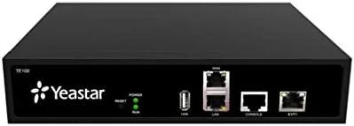 دروازه ویپ یستار E1/T1/PRI مدل TE100، دارای 1 پورت E1/T1/J1، پشتیبانی از PRI