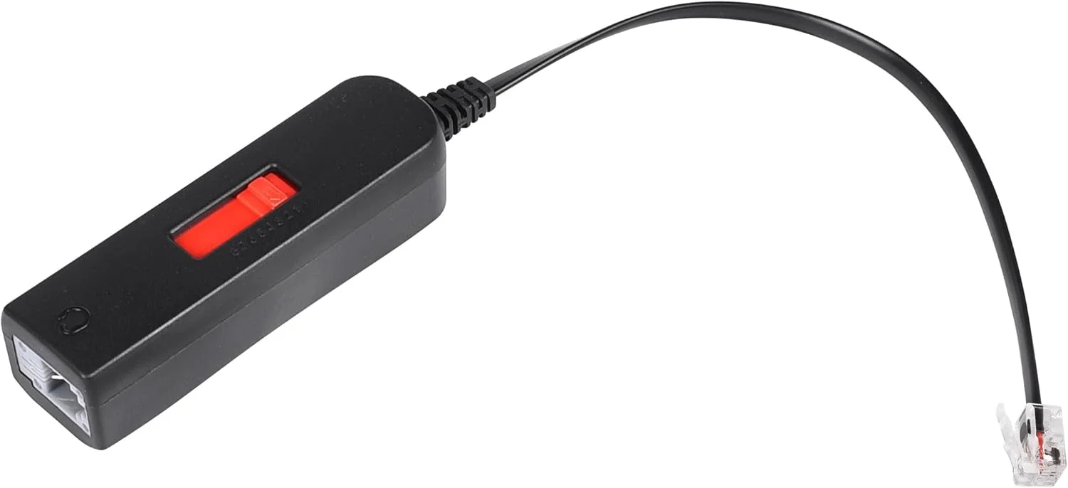 آداپتور هدست تلفن RJ9 هشت حالته Arama F080 با توالی 8 خطی برای اکثر تلفن ها