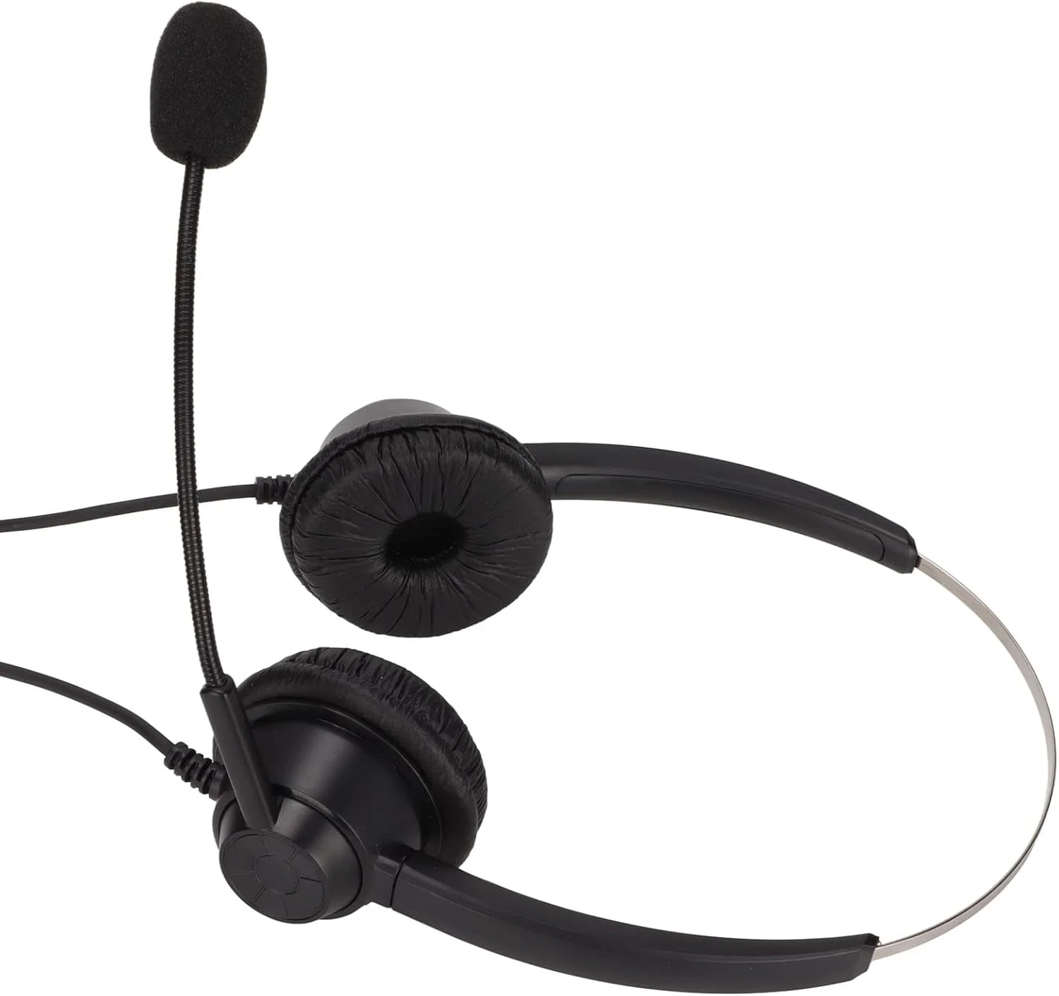 هدست مرکز تماس تجاری، گوشی با میکروفون و ولوم قابل تنظیم با پورت RJ9، هدفون دو گوش برای دفاتر خانگی، مراکز تماس، بازاریابی تلفنی، بیمه، خدمات مشتری هدست مرکز تماس تجاری، گوشی با میکروفون و ولوم قابل تنظیم با پورت RJ9، هدفون دو گوش برای دفاتر خانگی، مراکز تماس، بازاریابی تلفنی، بیمه، خدمات مشتری