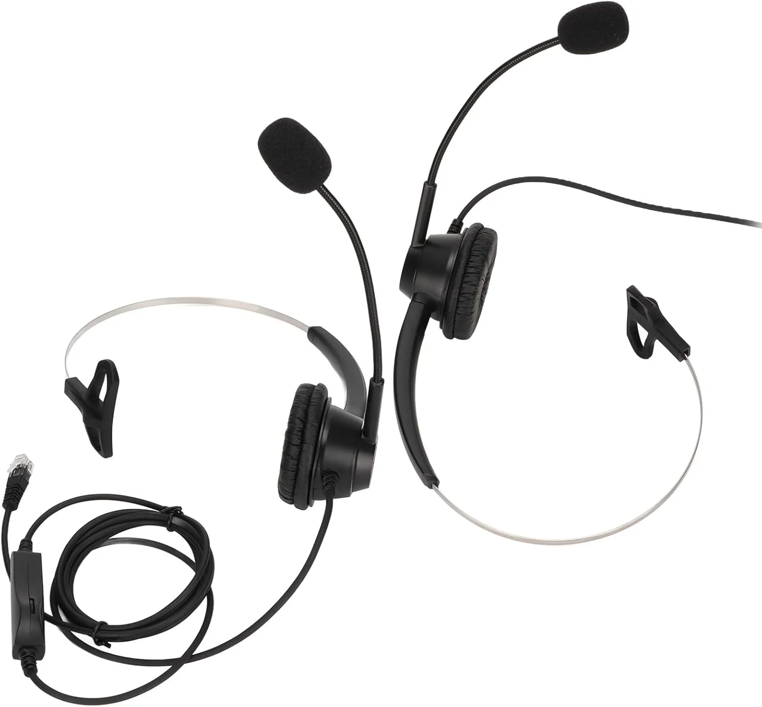 هدست مرکز تماس، هدست تجاری RJ9 با میکروفون حذف نویز، هدست تلفن برای خدمات مشتری مرکز تماس و دوره آنلاین هدست مرکز تماس، هدست تجاری RJ9 با میکروفون حذف نویز، هدست تلفن برای خدمات مشتری مرکز تماس و دوره آنلاین