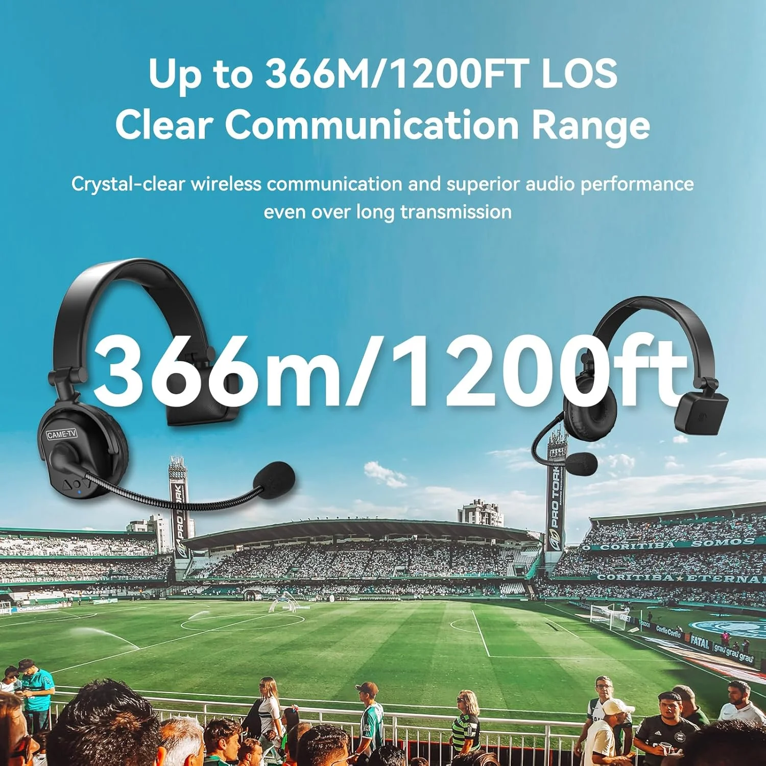 سیستم ارتباطی داخلی بی سیم Came-TV WAERO با قابلیت مکالمه دو طرفه و جعبه محافظ - بسته 9 عددی