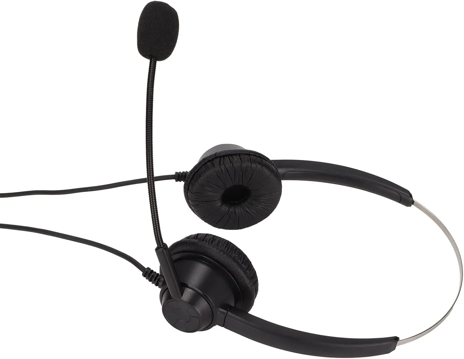 هدست خدمات مشتری، هدست مرکز تماس با دوشاخه RJ9 با قابلیت حذف نویز، هدفون تلفن سیمی دو گوش، هدست تلفن هندزفری با میکروفون برای تلفن های VOIP هدست خدمات مشتری، هدست مرکز تماس با دوشاخه RJ9 با قابلیت حذف نویز، هدفون تلفن سیمی دو گوش، هدست تلفن هندزفری با میکروفون برای تلفن های VOIP