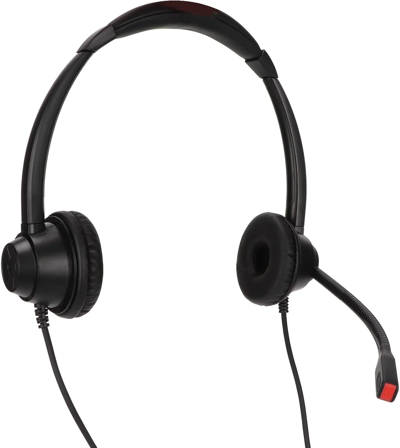 هدست تلفن Type-C برای خدمات مشتری، گوشی نرم دو گوشی، تنظیم صدا برای دفتر بازاریابی تلفنی